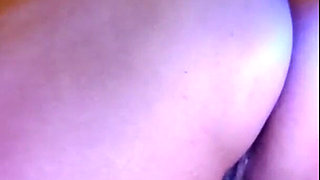 Oiled Ass Shaking with Slow Motion Strobe Lights Ripple