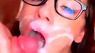 Finnish Cumslut JenKowski Bukkake