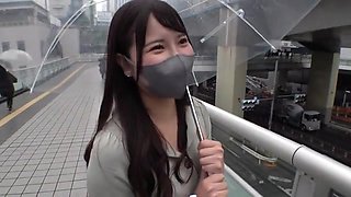 クリ大きめのパイパン女子大生がクンニで悶絶してビッチなフェラ