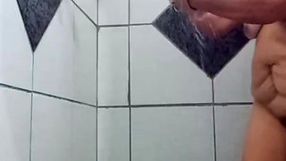 Granny in the bathroom