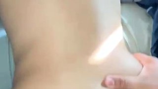 Mi boyfriend wakes up hot and lets me go all his cum in my