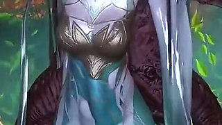 Curves of the 3D Realm: Booty Awakening - 3D Animation Hentai