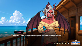 Succubless Gameplay Part 1 - Arriving at B less Resort