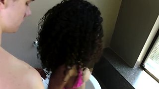 Ebony Stepsister Scarlit Scandal Caught By Creepy Stepbro
