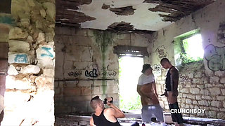 Jess used raw by bad boy John Strap