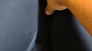 Flexible foot fetish masturbating with feet and hands