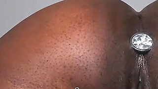 BBW Plus Butt Plug Equals Lots of Squirting