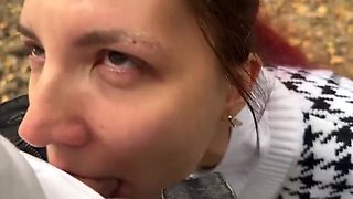 Stepdaughter Studies Then Gets Anal and Creampie in the Forest