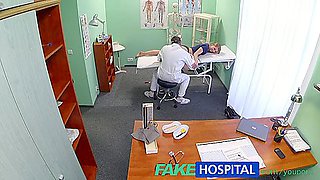 Innocent Blonde Gets The Doctors Massage