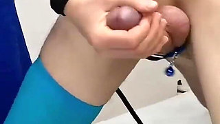 Prostate Milking, an Obedient Slave Cums When His Mistress Allows It