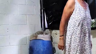 Stepmother Washing Clothes