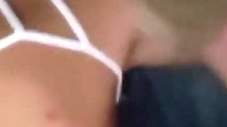 Wife Gets 3 Creampies While Husband Watches at Gloryhole