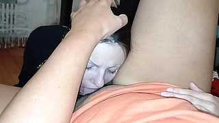 My neighbor licks, sucks, kisses my pussy while her husband takes a shower