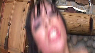 Retro Fuck Mature Girl Sucks on Thick Cock