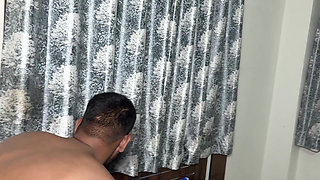 He Stopped His Wife From Going to the Office and Fucked Her.