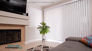 Kymber Leigh Stepmom Gulps Massive Cum Drop Before Craving More on Her Huge Tits