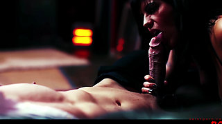 Michelle Moist and Scarlett March Enjoy Raw Sex with Hotties