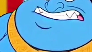 Futanari. Princess Jasmine Girl with a Big Dick. Porn Aladdin Series.