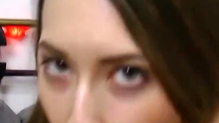 KImber Lee gives an edging and swallowing cum blow job!!
