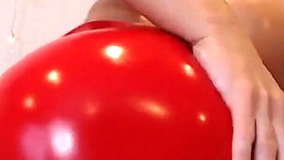 Whipped cream anal dildo gagging