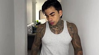 Stepbrother Surprises Latina Teen Hilary Rhodes - Rough Hardcore Fucking & Real Orgasm