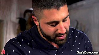 Gay rope bondage and deep fisting