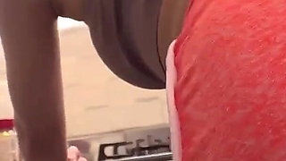 Kuroki Aimu - the Husband Doesn't Realize She's Seducing Clients with Her Fat Ass!