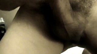 Bush Penetration Close-Up - Hairy Amateur Mature Girl POV