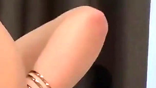 Sperm Fills the Pink and Tender Little Hole