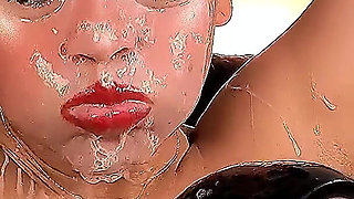 Real Spit Fetish: Thick Bubbles and Drool Play on My Face