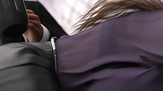 Hot Secretary Humiliated and Face Fucked by Big Cock Boss