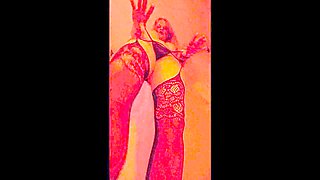 Big titty goth girl auditions solo and offers herself to the whole gang