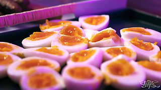 Blondie ladyboy sodomy video