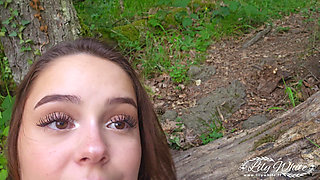 I Finger My Pussy in the Forest