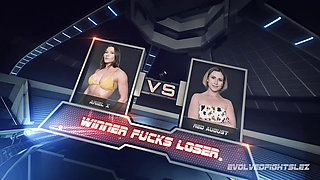 Ariel X Vs Red August Female Wrestling