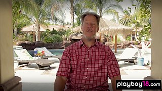 Exotic asian exciting and GFs wash a car