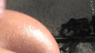 Wet Pussy Gripping a Thick Pole