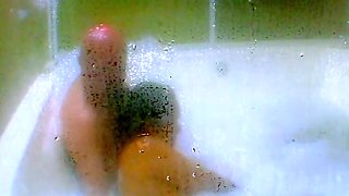 Amateur MILF Cougar Gets Cum Load in Jacuzzi - Hot Spanish Couple Fun