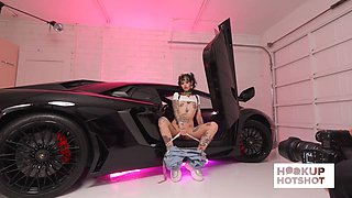 BTS - CC Doll Spreads Her Ass In A Heated Photo Session!