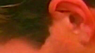 Hot Blonde with Hairy Pussy Gets Pampered in the Bathroom