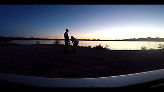 Wife Beach Vacation Sex and Suck Cock Twice