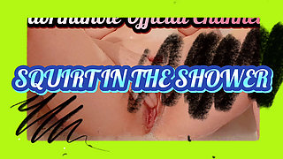 Sabrinahole masturbates in the shower