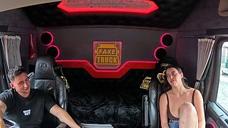 FakeTruck - Sami Hayes Aussie Fucks British Truck Driver