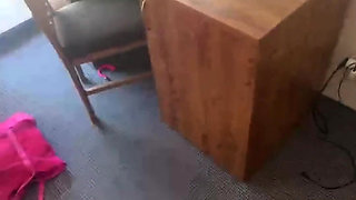 Italian Webcam Star Blonde 18 Year Old with Big Tits Tattoos and Hairy Pussy Flirts with a Guy on the Beach Then Invites Him