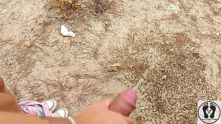 Risky Outdoor Blowjob Fuck Doggy Cum in Mouth Pissing