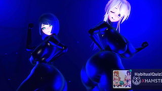 mmd r18 MISTER YELAN genshin impact HAKU ASS kancolle kantai cosplay want to fuck hard ai 3d hentai