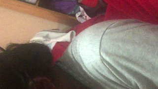 Indonesian Maid Facefucked Get Cum in Mouth