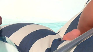 439 MILF Pissing Drink Anal Enema Public Outdoor Prolapse