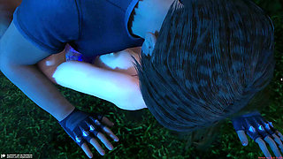 Outdoor lake hard fuck 3D SEX ANIMATION