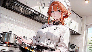 From Kitchen Heat to Bedroom Laziness: the Naked Seduction of Red & Orange Hairs.